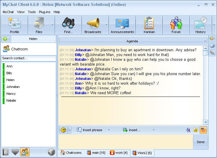 MyChat Screenshot