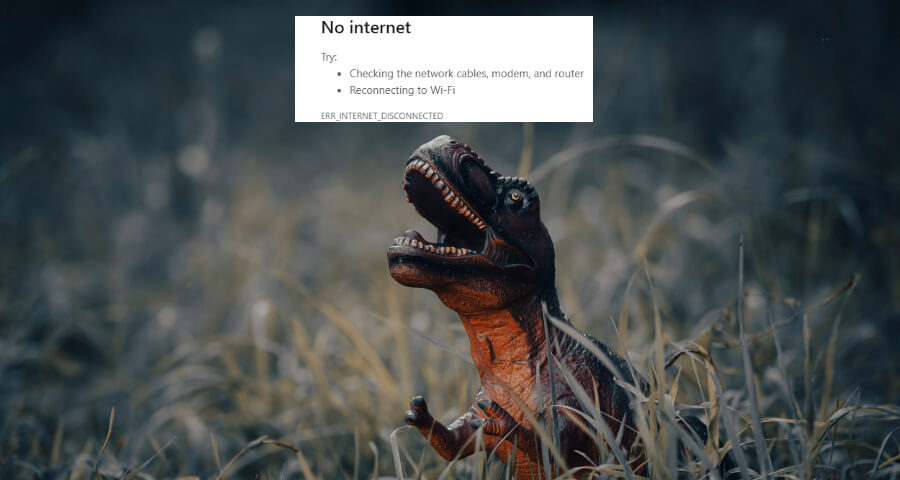 Немає підключення інтернету