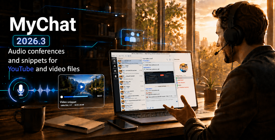 MyChat voice conferences