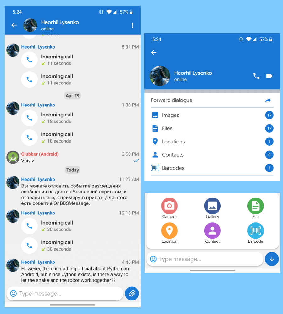 MyChat Client 8.0 for Android