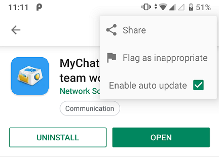 Disable auto update for MyChat Messenger.png